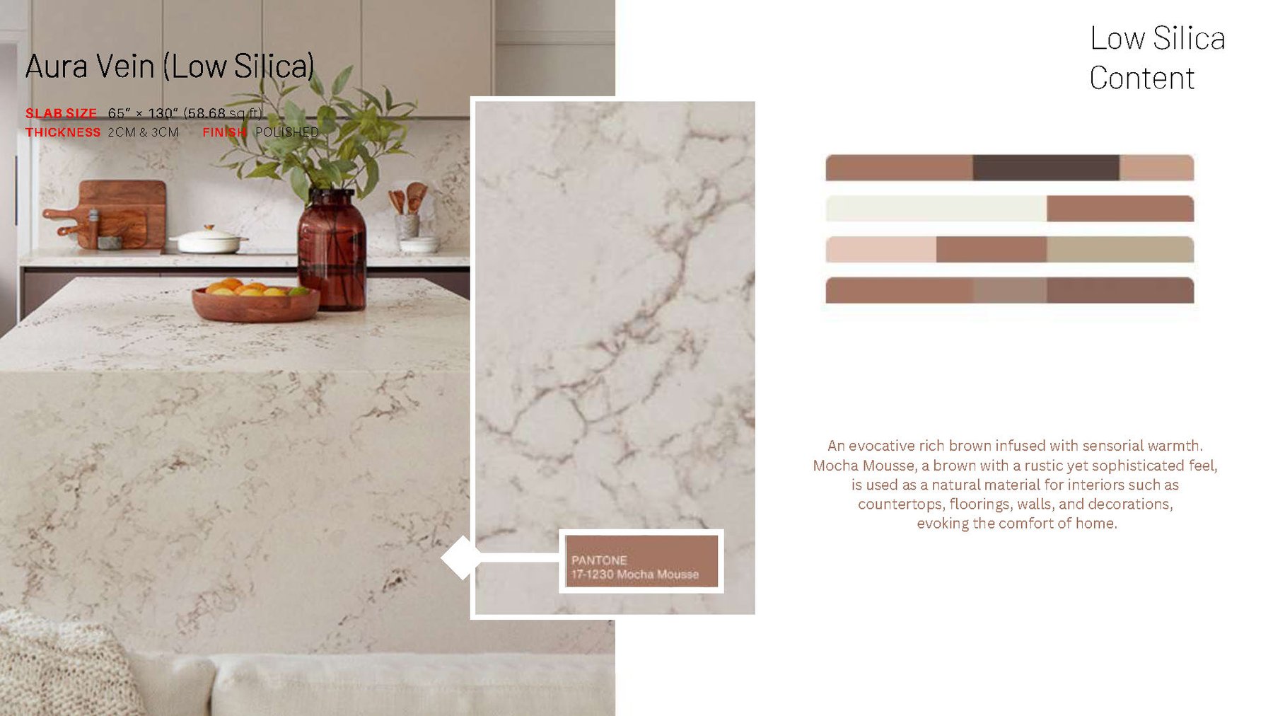 IDEAL QUARTZ® Aura Vein Close-up Detail