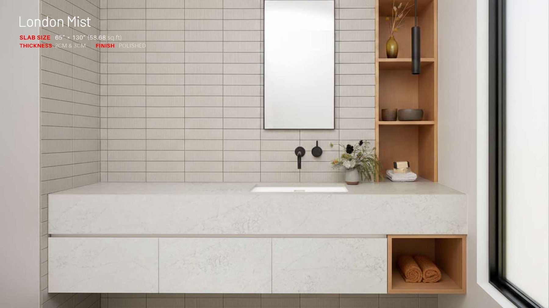 IDEAL QUARTZ® London Mist Application
