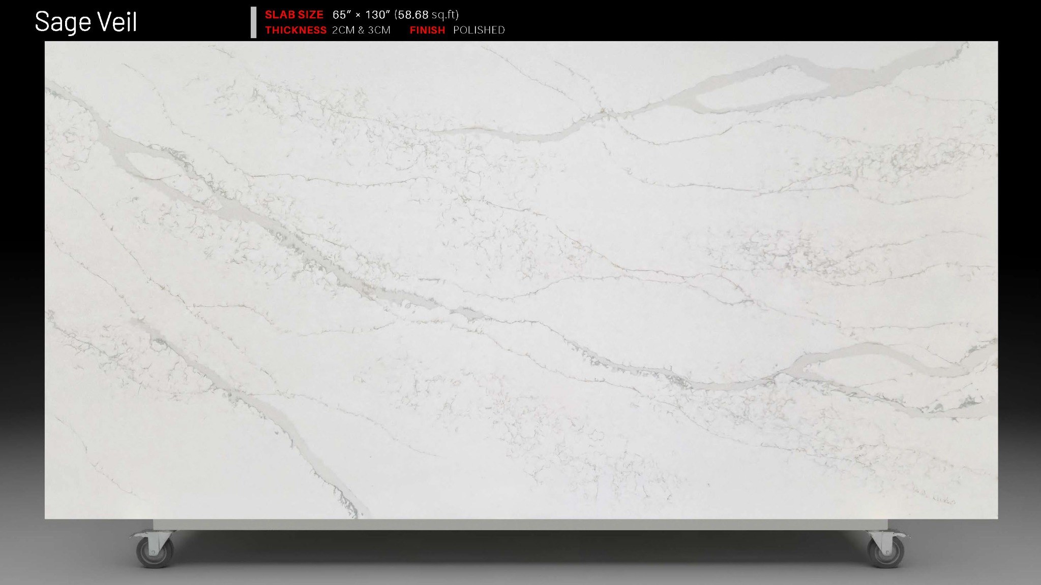 IDEAL QUARTZ® Sage Veil full slab